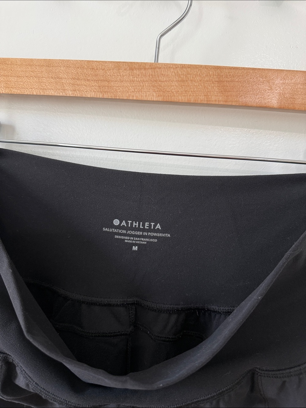 Athleta Salutation Jogger in Powervita *Black - Picture 5 of 5